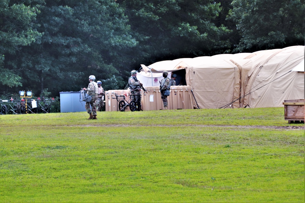 Operations for Patriot Warrior Exercise 2022 at Fort McCoy