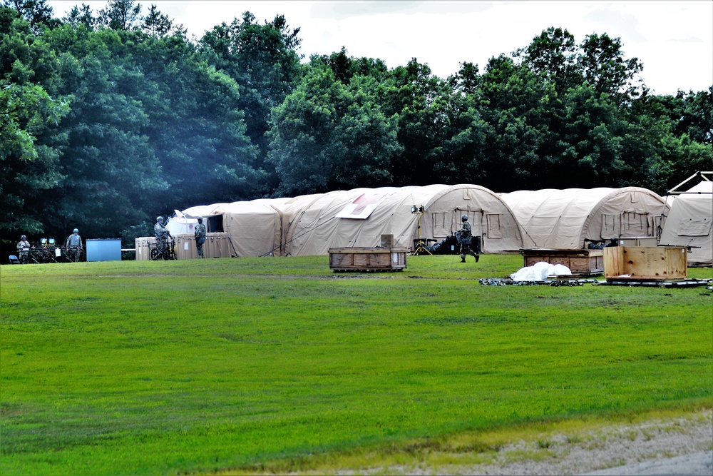Operations for Patriot Warrior Exercise 2022 at Fort McCoy