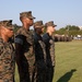 Headquarters Battalion, Marine Forces Reserve, recognizes Marines during battalion formation