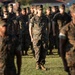 Headquarters Battalion, Marine Forces Reserve, recognizes Marines during battalion formation