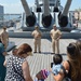 Naval Museum hosts a promotion ceremony aboard Battleship Wisconsin