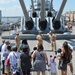 Naval Museum hosts a promotion ceremony aboard Battleship Wisconsin