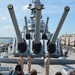 Naval Museum hosts a promotion ceremony aboard Battleship Wisconsin