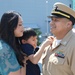 Promotion ceremony aboard the Battleship Wisconsin