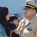 Promotion ceremony aboard the Battleship Wisconsin