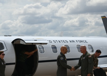 AETC commander visits AAFB, highlights mission and welfare