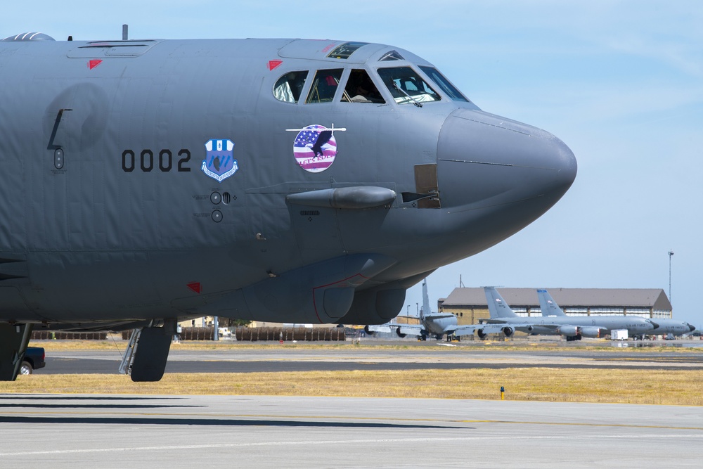 Barksdale B-52s Visit Fairchild for ACE Exercise