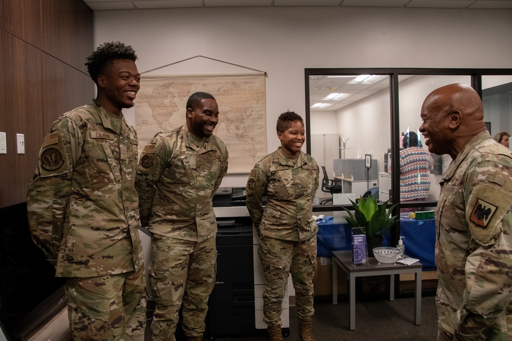 NGB Senior Enlisted Advisor Visits Whiteman AFB