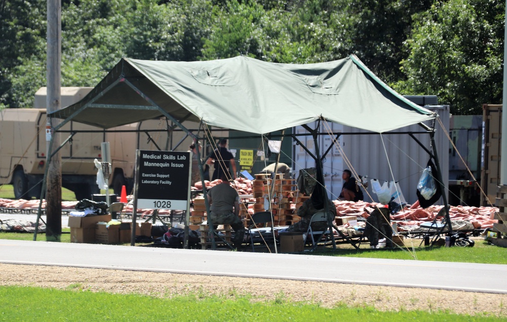 Operations for 2022 Global Medic Exercise at Fort McCoy