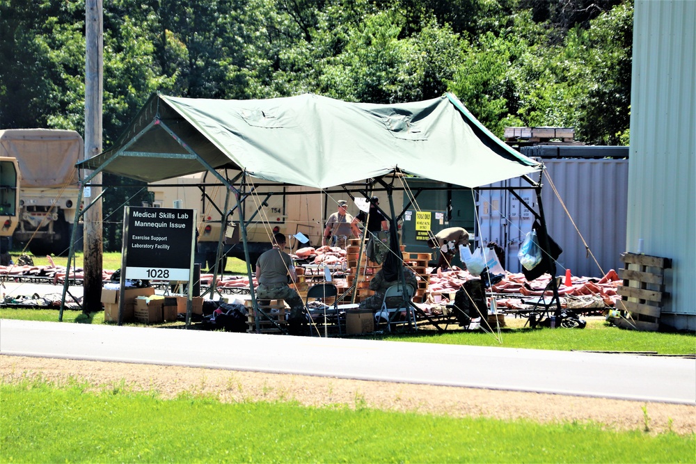 Operations for 2022 Global Medic Exercise at Fort McCoy