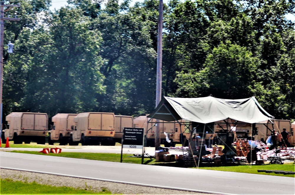 Operations for 2022 Global Medic Exercise at Fort McCoy