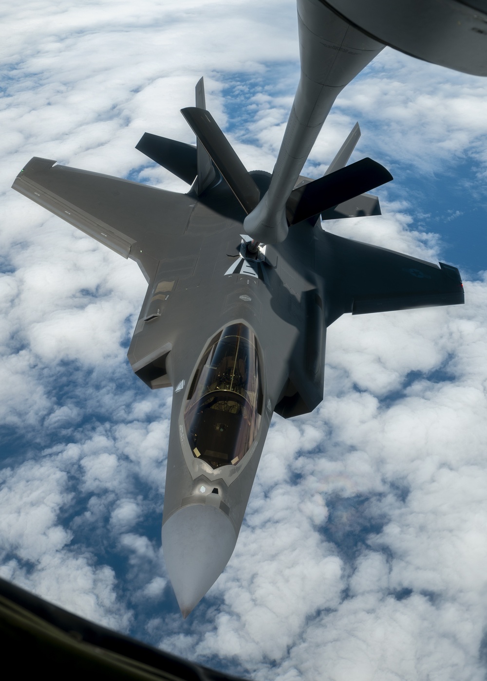 Fairchild Fuels Air Force F-35s during Navy Gray Flag