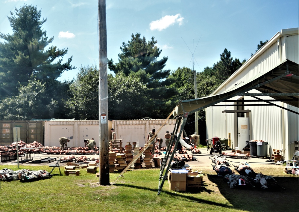 Operations for 2022 Global Medic Exercise at Fort McCoy