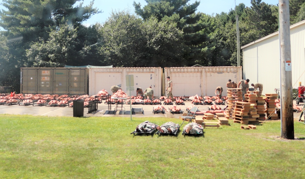 Operations for 2022 Global Medic Exercise at Fort McCoy