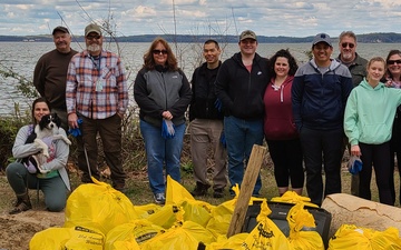 DoD Installations Lead Charge in Collecting Nearly 22,500 Pounds of Trash from Chesapeake Bay Watershed