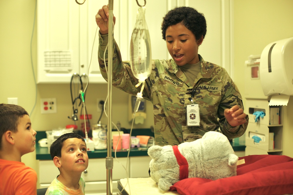 Stitched with Love: Fort Bragg Veterinary Medical Center hosts open house, Teddy Bear Clinic