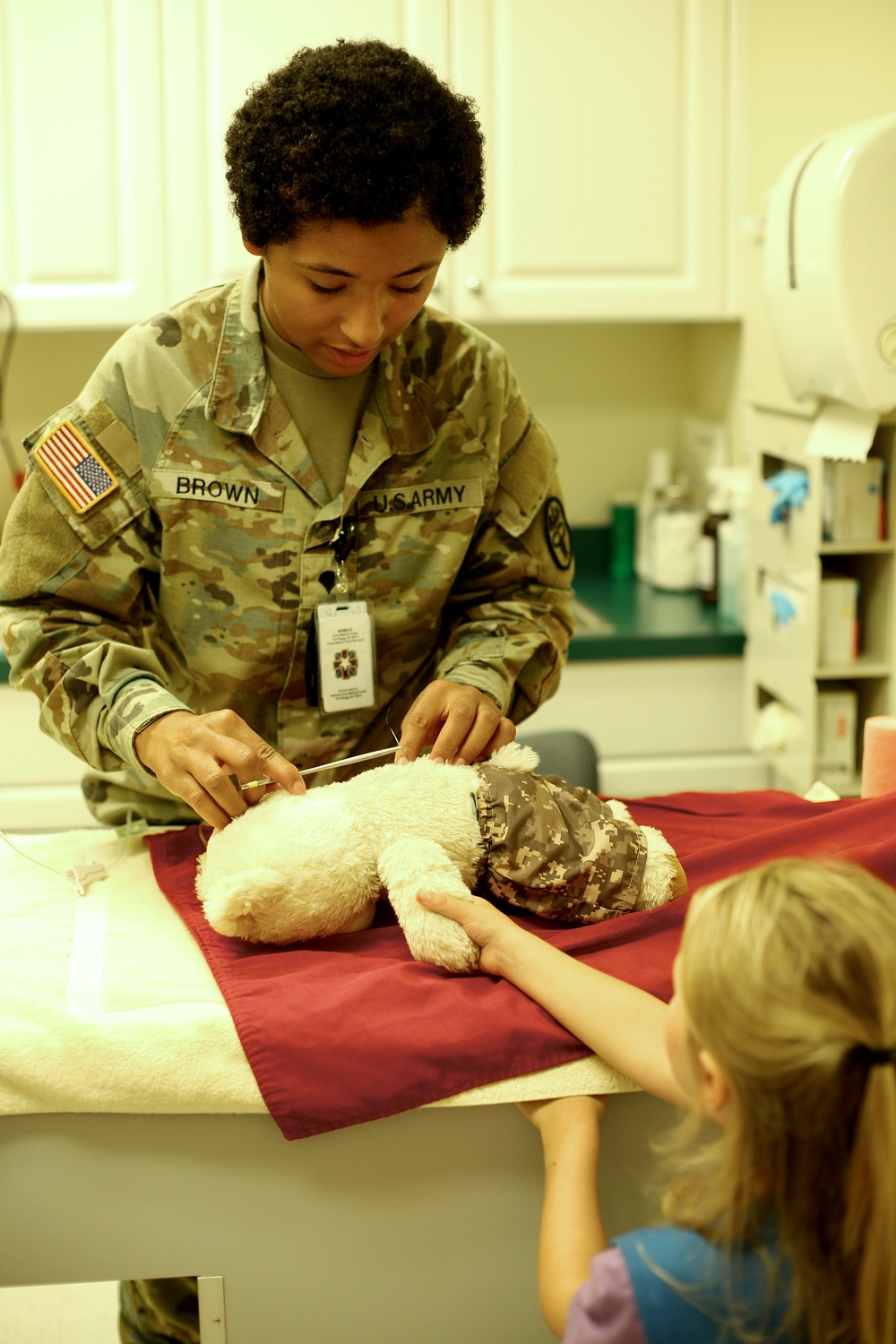 Stitched with Love: Fort Bragg Veterinary Medical Center hosts open house, Teddy Bear Clinic