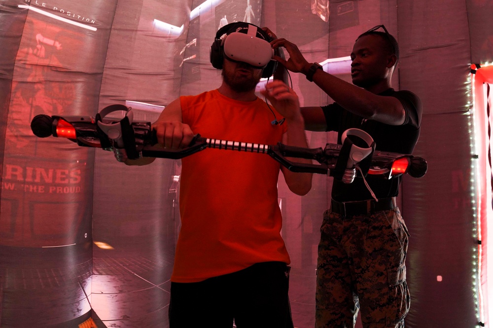 Central Marines showcase at New York State Fair Day 6