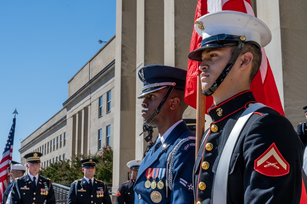 Secretary Austin hosts Danish Defense Minister Morten Bodskov