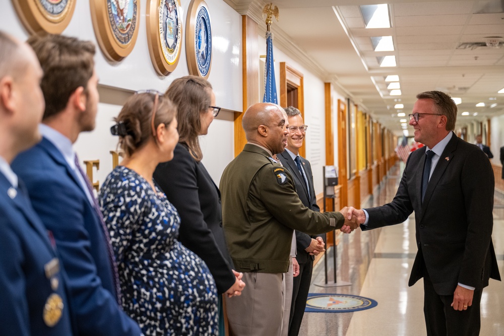 Secretary Austin hosts Danish Defense Minister Morten Bodskov
