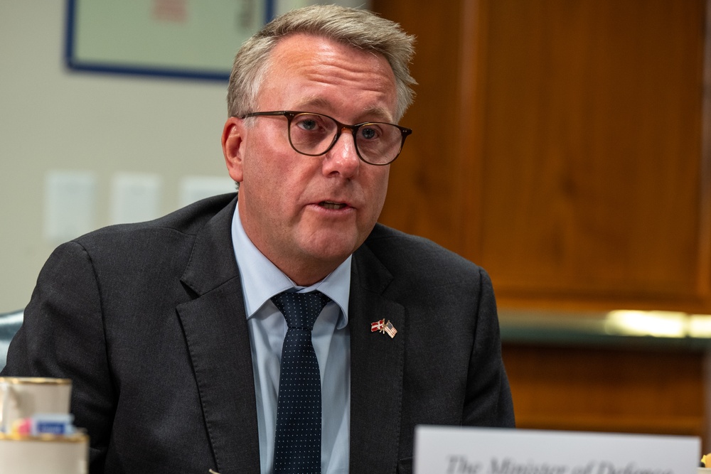 Secretary Austin hosts Danish Defense Minister Morten Bodskov