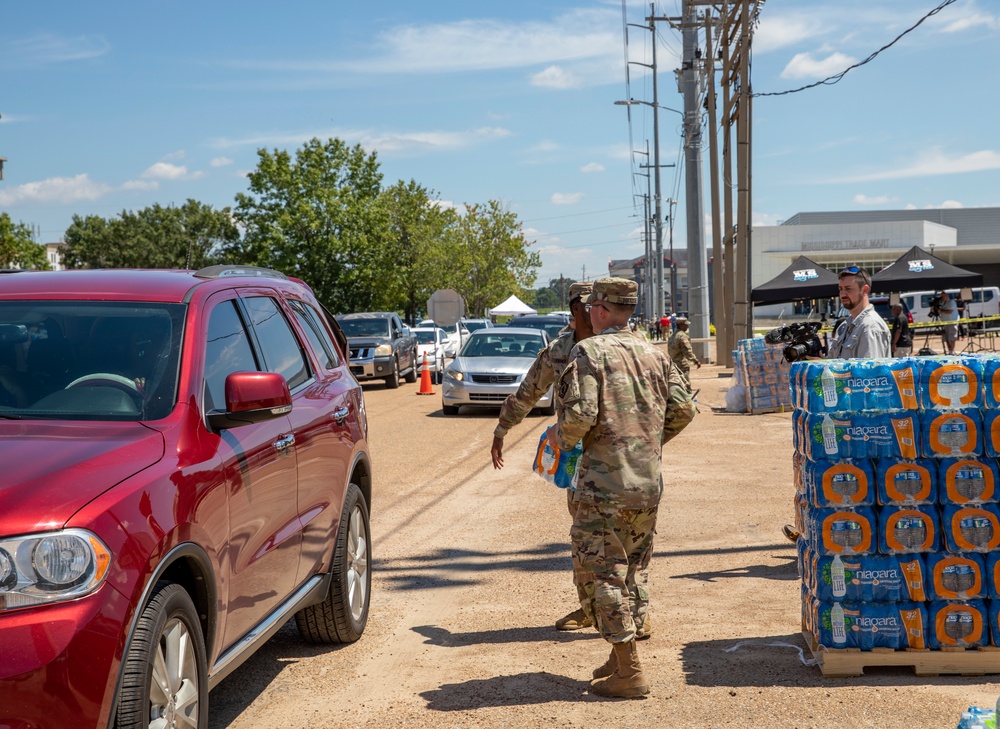 MSNG Assists Jackson at Water Sites