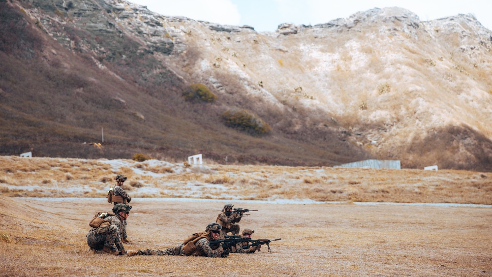 3d LCT Marines Execute Live-Fire Range During Bougainville I