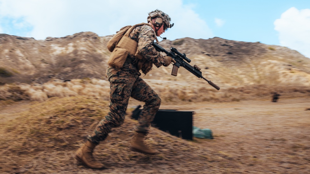 3d LCT Marines Execute Live-Fire Range During Bougainville I