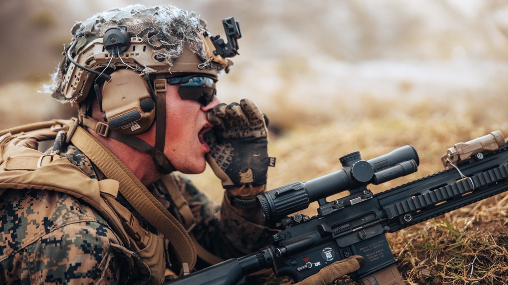 3d LCT Marines Execute Live-Fire Range During Bougainville I