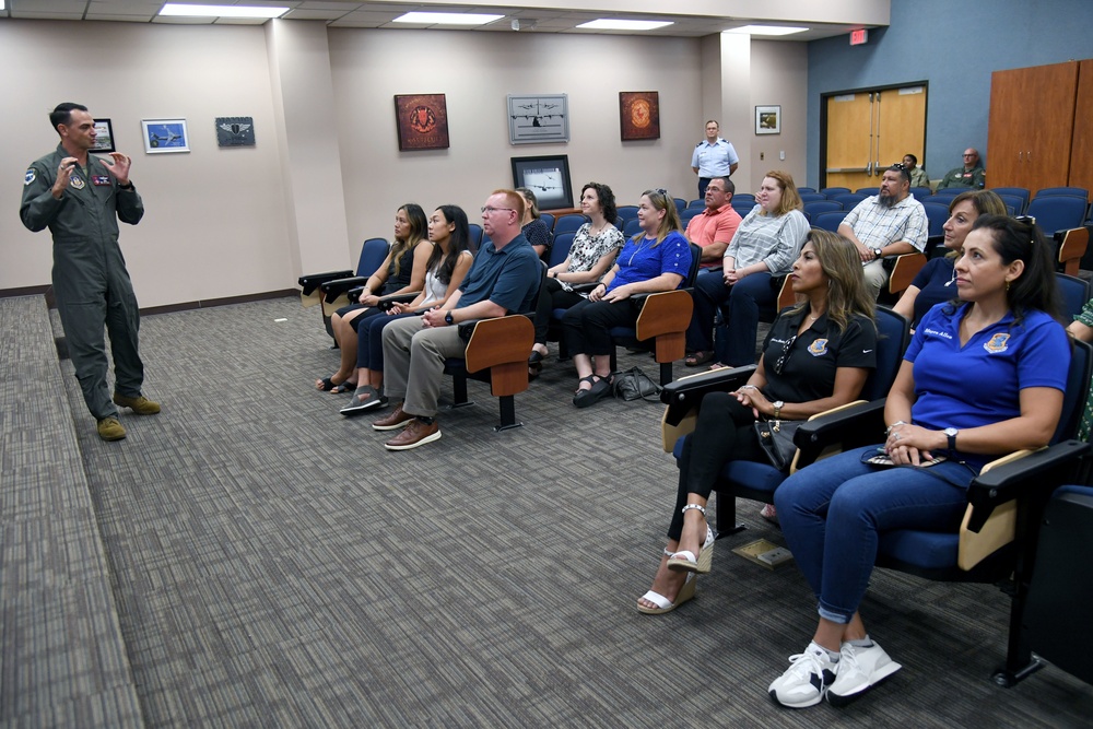 Keesler spouses receive base tour