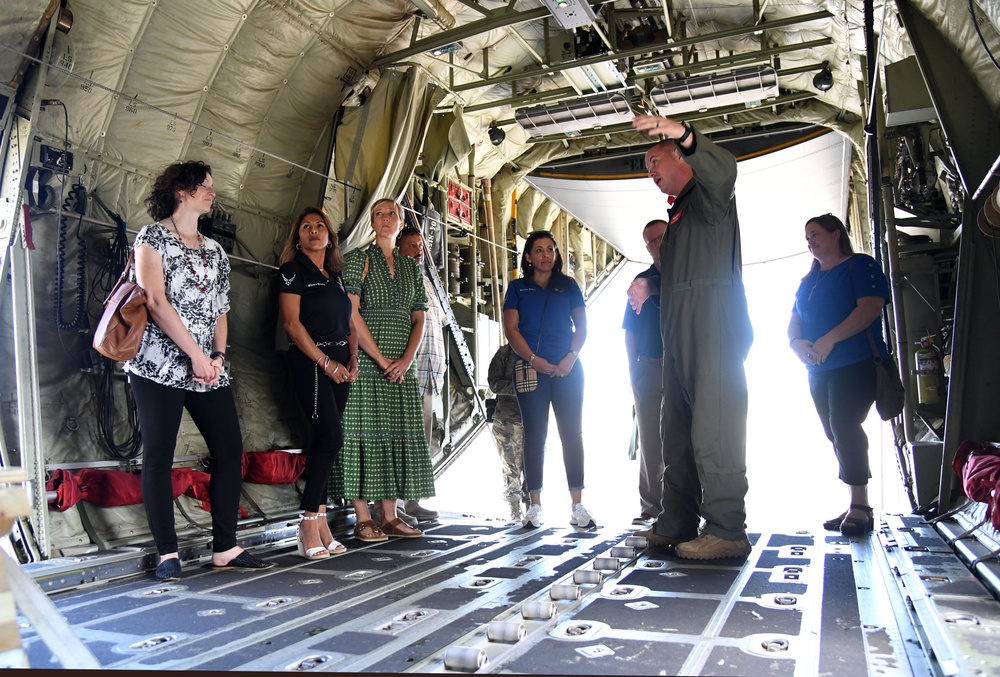 Keesler spouses receive base tour