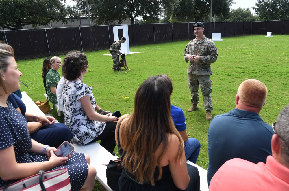 Keesler spouses receive base tour