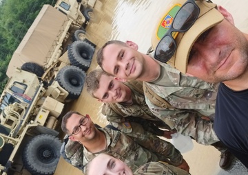 Kentucky Engineer Soldier takes advantage of flood recovery resources available to aid in cleanup.