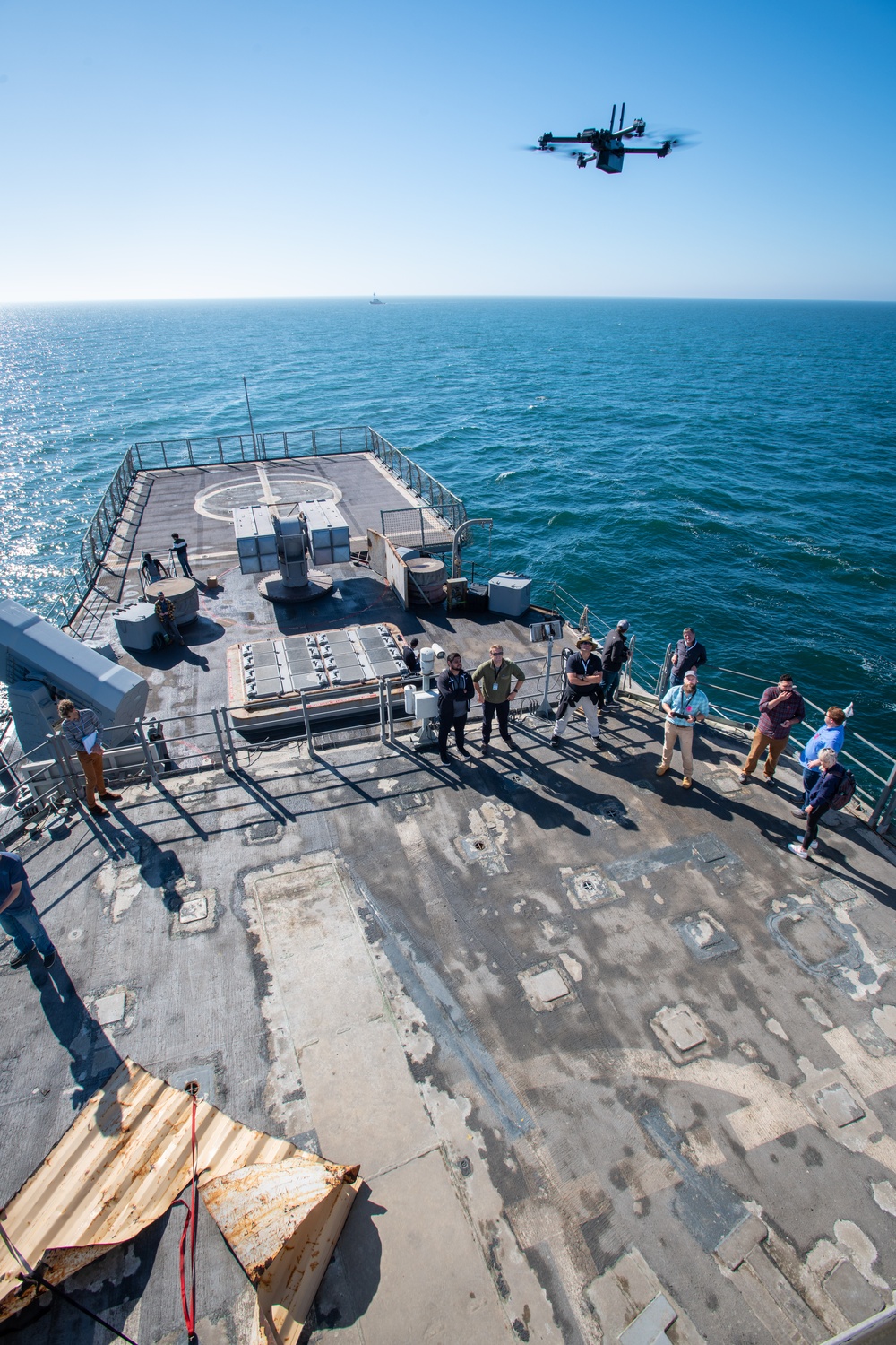 Unmanned Aerial Vehicle Scan Scenario