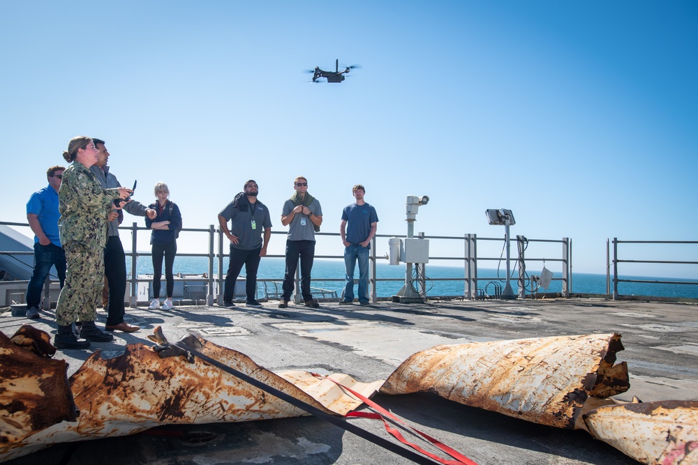 Unmanned Aerial Vehicle Scan Scenario