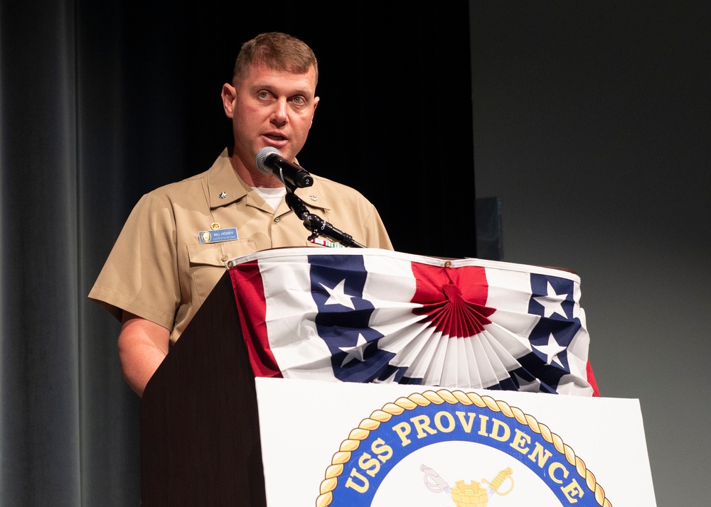 USS Providence Decommissioning