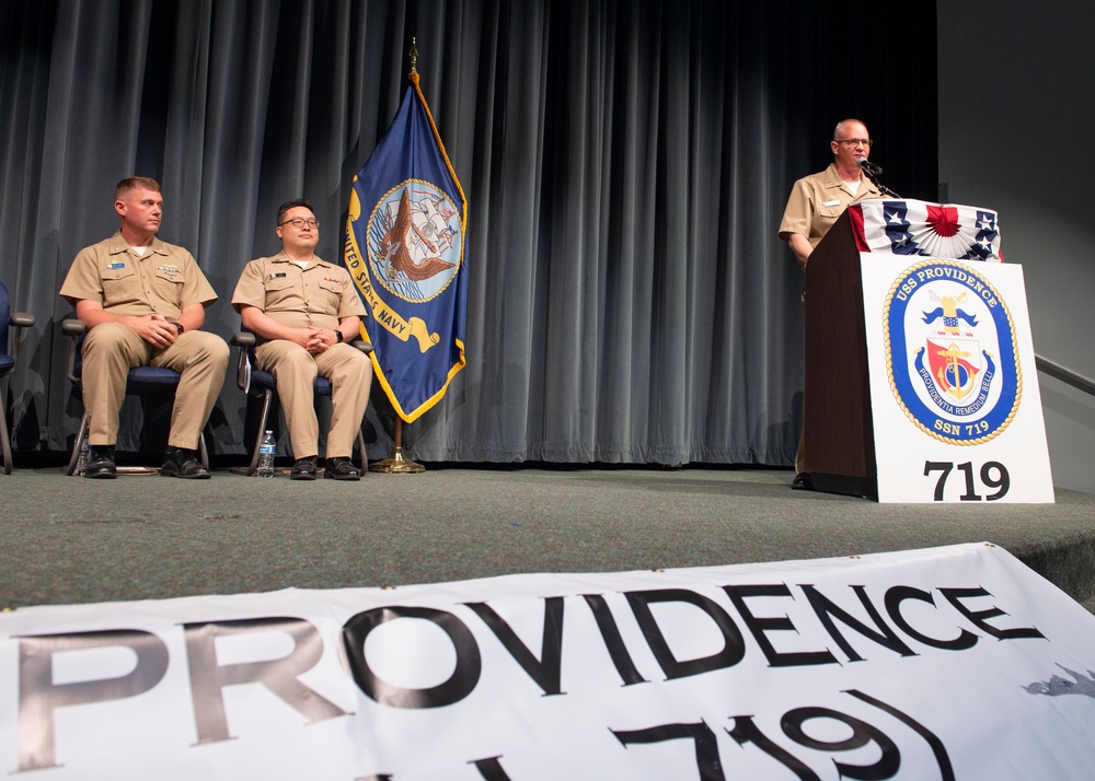 USS Providence Decommissioning