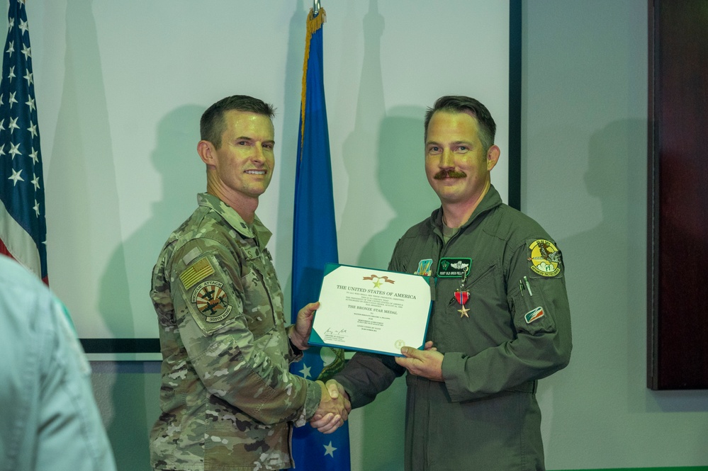 66th Rescue Squadron Holds Bronze Star Medal Ceremony