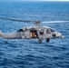 USS America (LHA 6) Conducts Flight Operations with Helicopter Sea Combat (HSC) Squadron 25