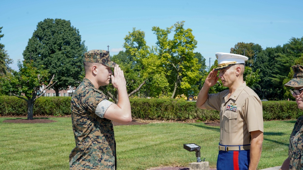 Marine to be Promoted