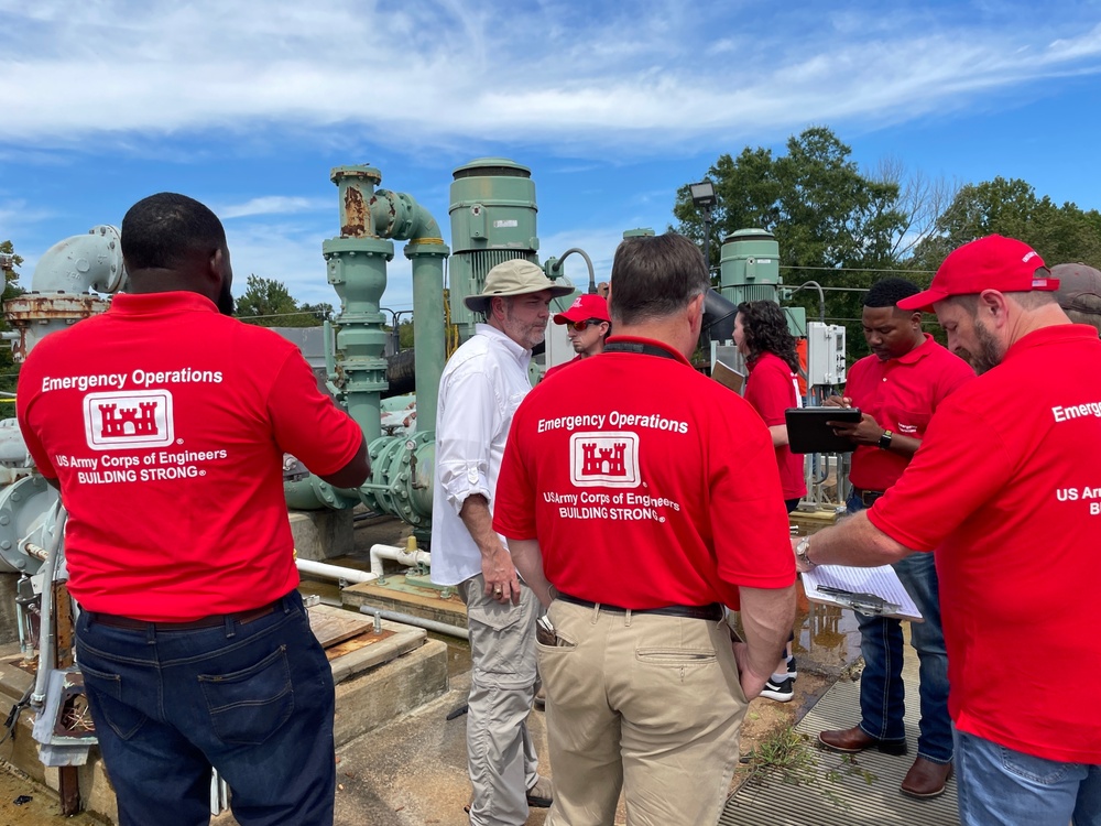 USACE Vicksburg District provides support during the Jackson, Mississippi, water crisis