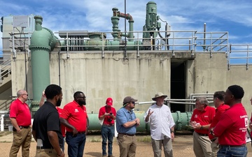 USACE Vicksburg District performs initial assessments at O.B. Curtis Water Treatment Plant in Jackson