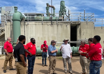 USACE Vicksburg District performs initial assessments at O.B. Curtis Water Treatment Plant in Jackson