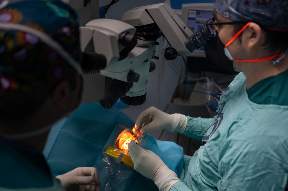 Ophthalmologist with HEART 22 Perform Life Changing Eye Surgery On Guatemalan Locals