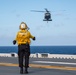 USS America (LHA 6) Conducts Flight Operations with Helicopter Sea Combat (HSC) Squadron 25