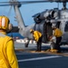 USS America (LHA 6) Conducts Flight Operations with Helicopter Sea Combat (HSC) Squadron 25