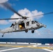 USS America (LHA 6) Conducts Flight Operations with Helicopter Sea Combat (HSC) Squadron 25