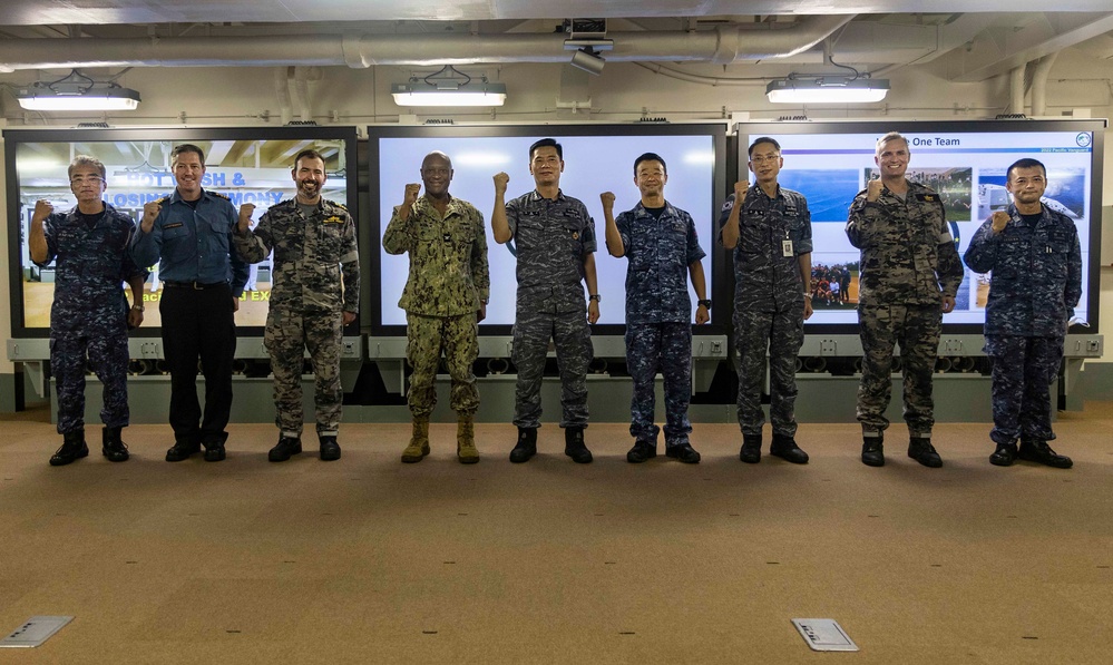 Allied, U.S. Forces conduct Closing Ceremony for Exercise Pacific Vanguard 2022