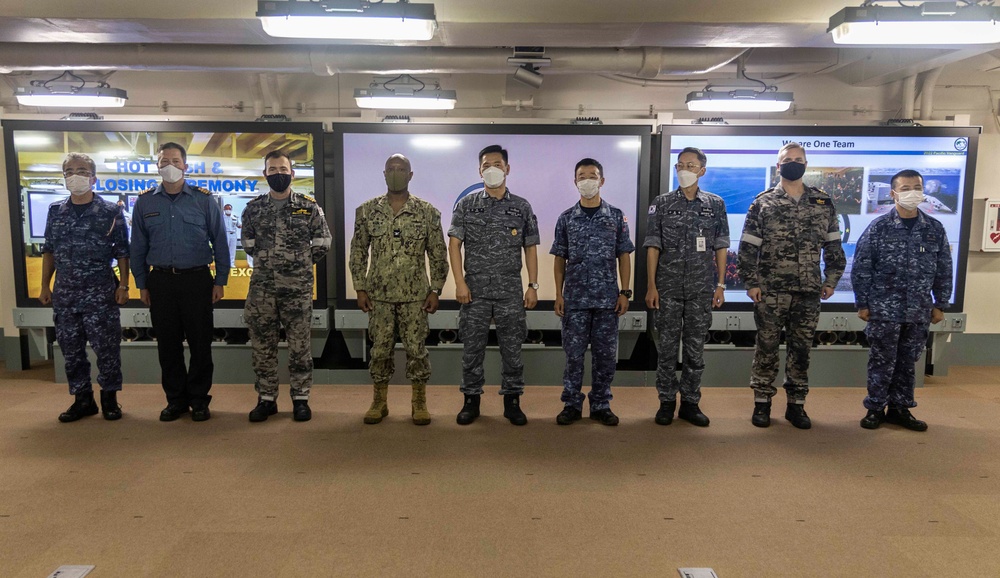 Allied, U.S. Forces conduct Closing Ceremony for Exercise Pacific Vanguard 2022