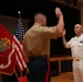 U.S. Navy Cmdr. Nicholas Schaal's promotion ceremony